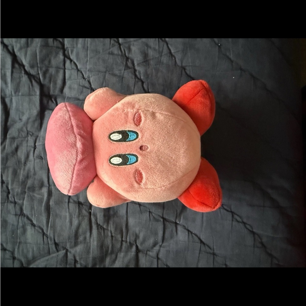 Kirby heart plush toy